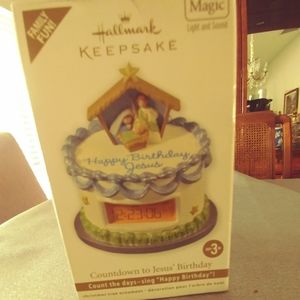 Hallmark Ornaments Happy Birthday Jesus 2012